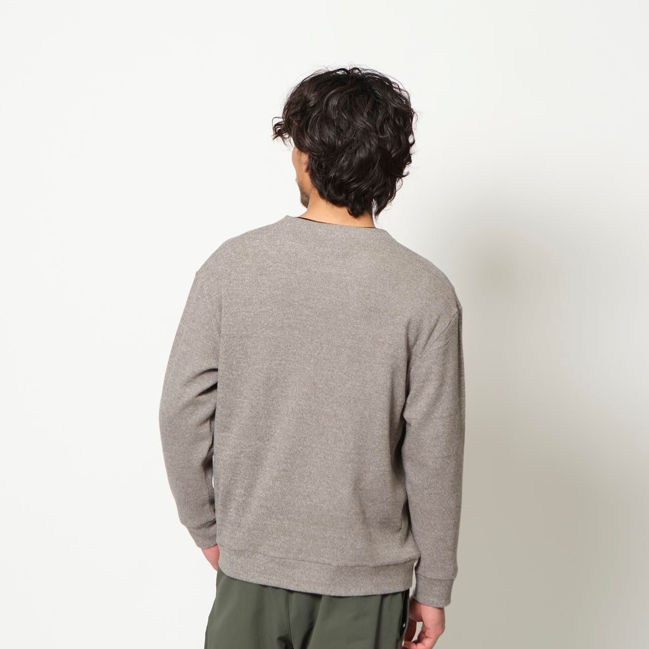 ミニワッフルヘザークルー (Men's)/ネイビー