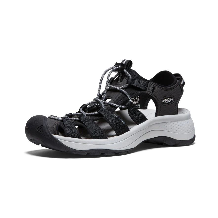 ASTORIA WEST SANDLE W-BLACK/GREY