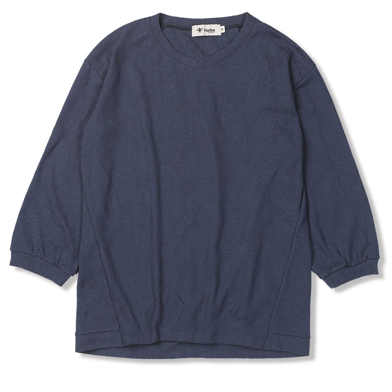 TSプランツジャカードクルー7/S (Women's)/ブルー