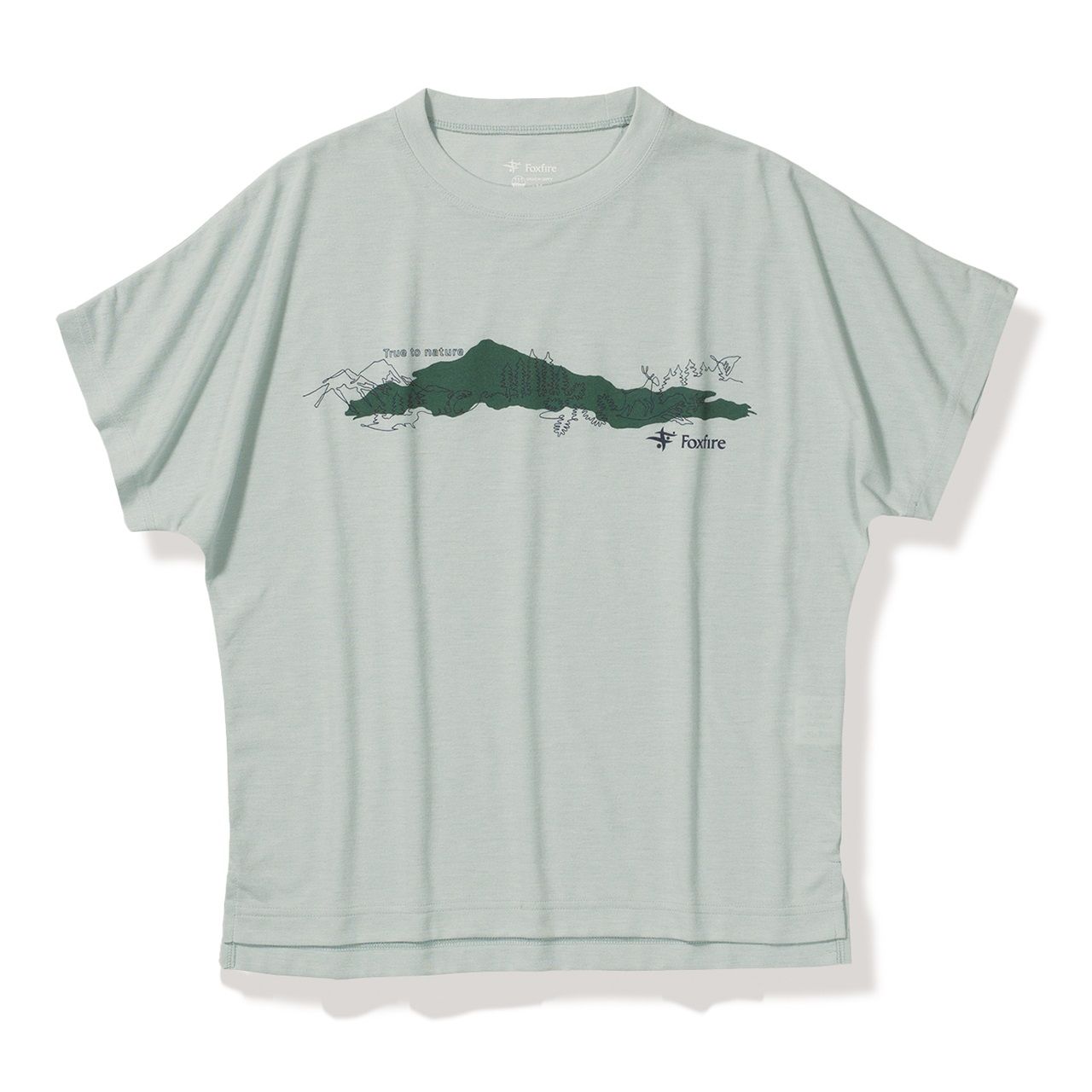 CシールドエンドレスライズティーS/S (Women's)/ミストミント