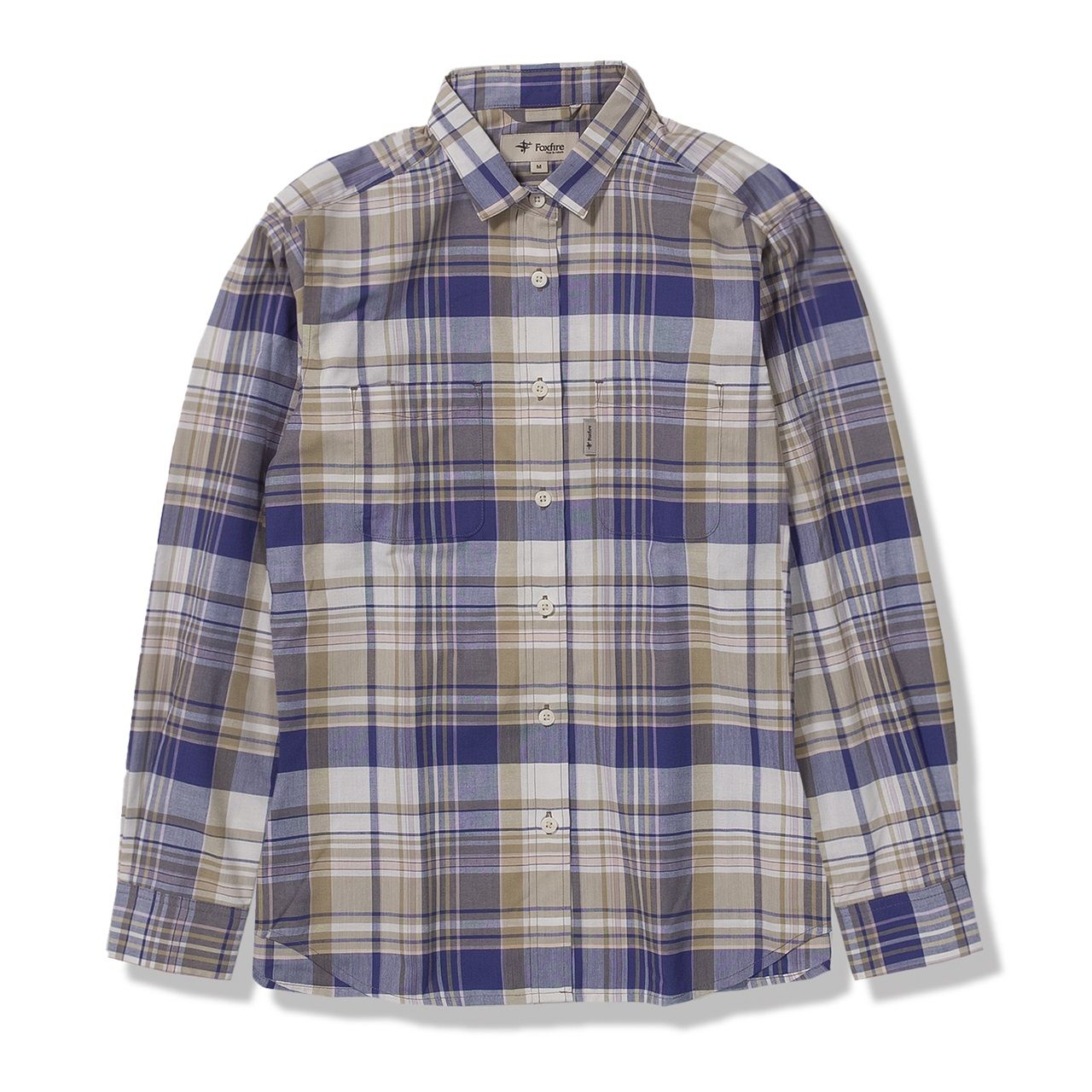 Cシールドフレッシュチェックシャツ (Women's)/パープル