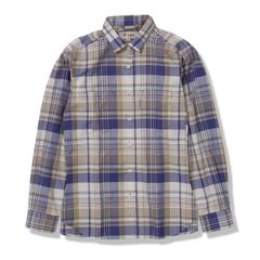 Cシールドフレッシュチェックシャツ (Women's)/パープル