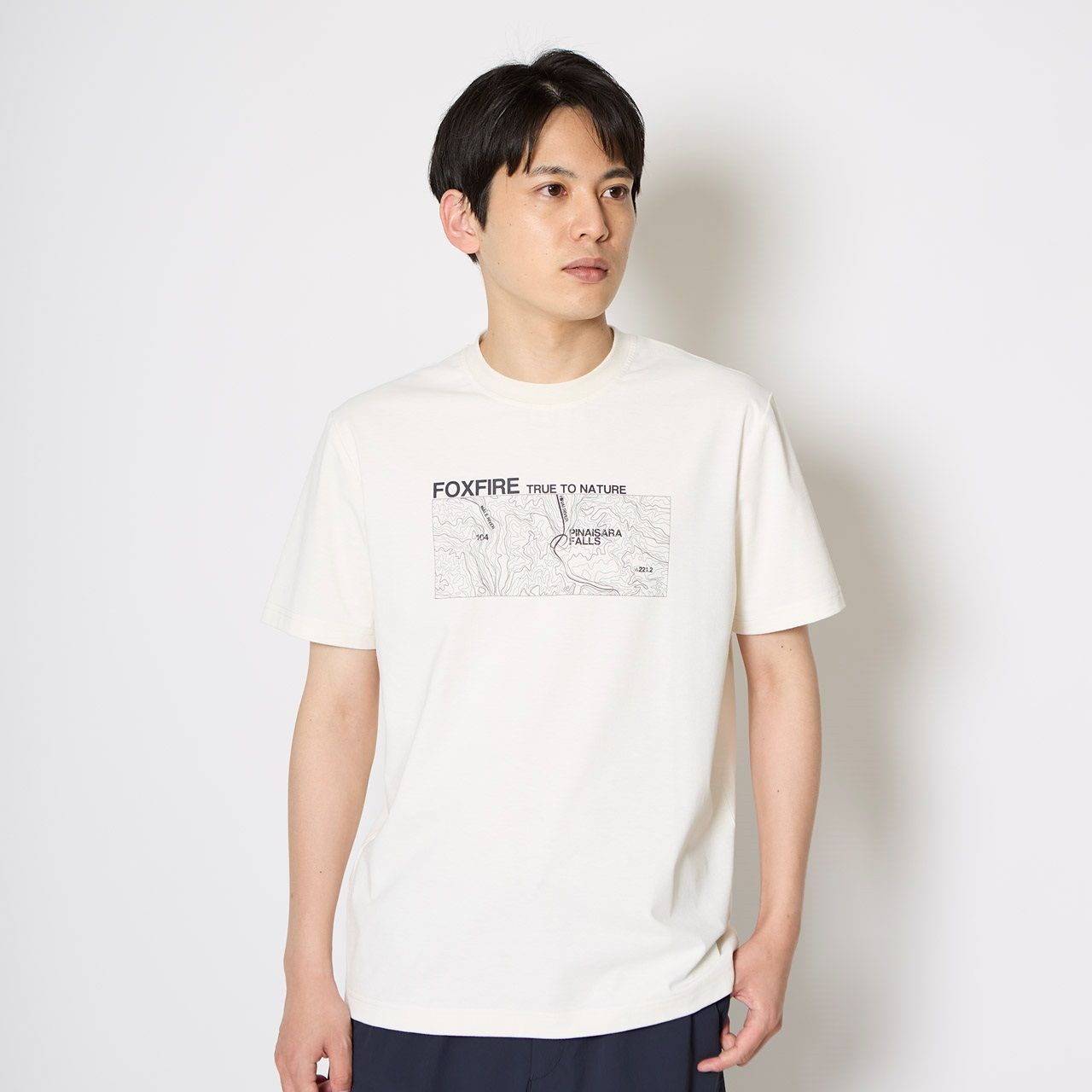 TSコンターラインティーS/S (Men's)/オフホワイト