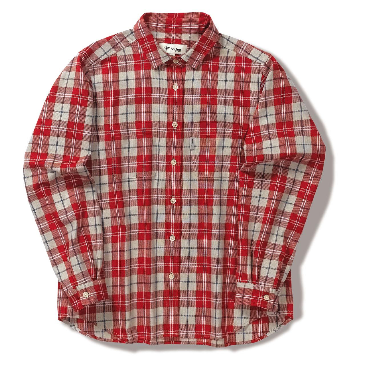TSウォームチェックシャツ(Women's)/レッド