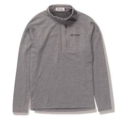 PPウールハーフジップ(Men's)/グレー