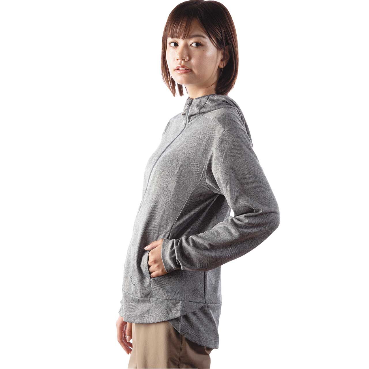 SCウィンドパスフーディ(Women's)/ライトグレー