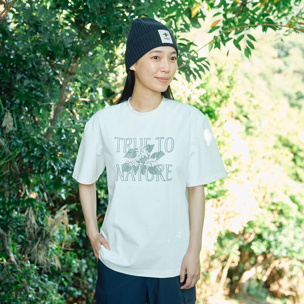 TSフラワーTTNティーS/S (Women’s)/パープル