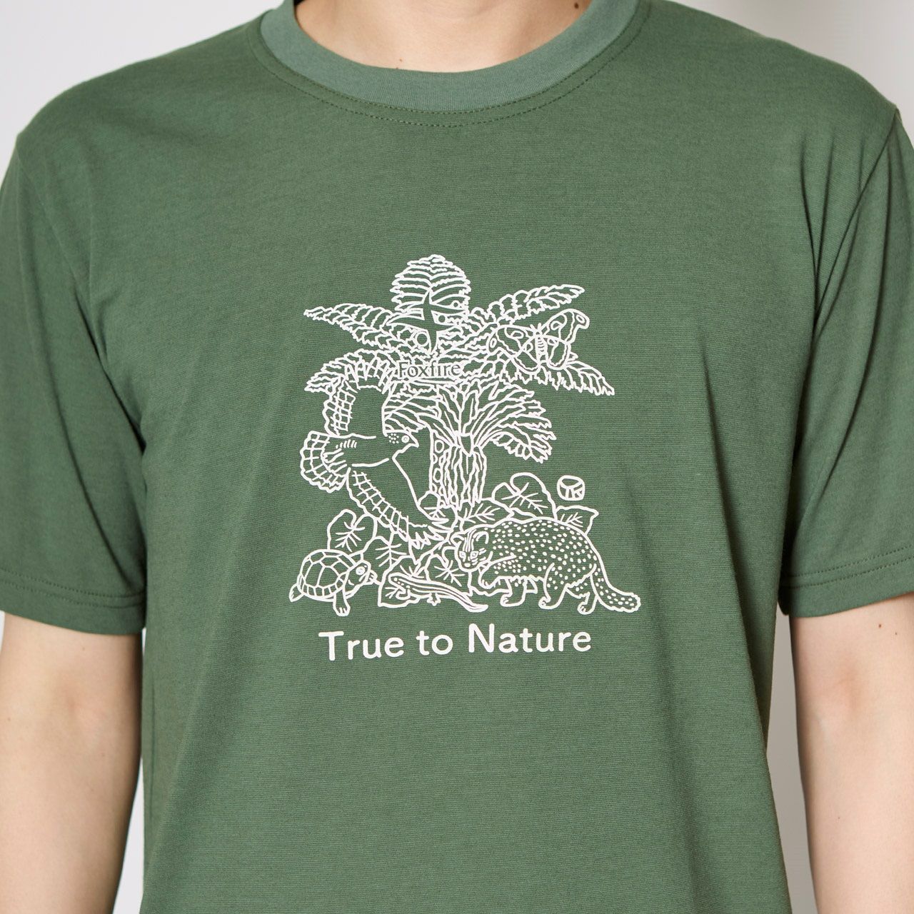 CシールドアイランドティーS/S (Men's)/アッシュグリーン