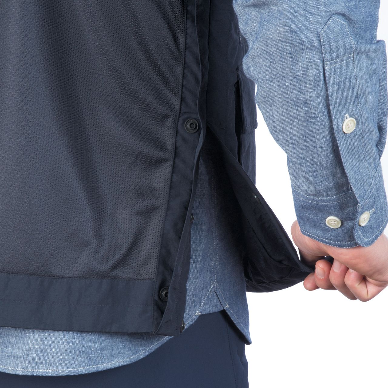 DEOメッシュベスト/ネイビー