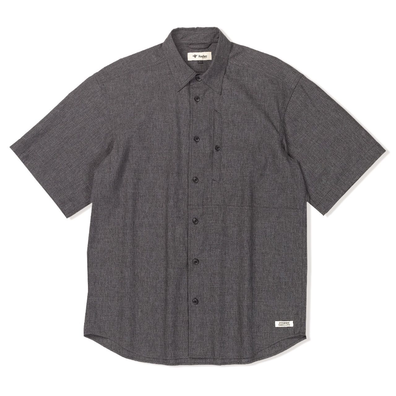 クールマックスシャンブレーシャツS/S (Men's)/チャコール