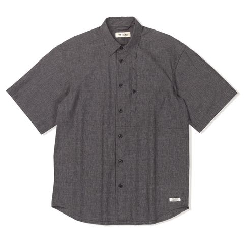 クールマックスシャンブレーシャツS/S (Men's)/チャコール