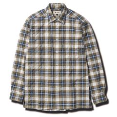 Cシールドサーフェスチェックシャツ(Men's)/カーキ