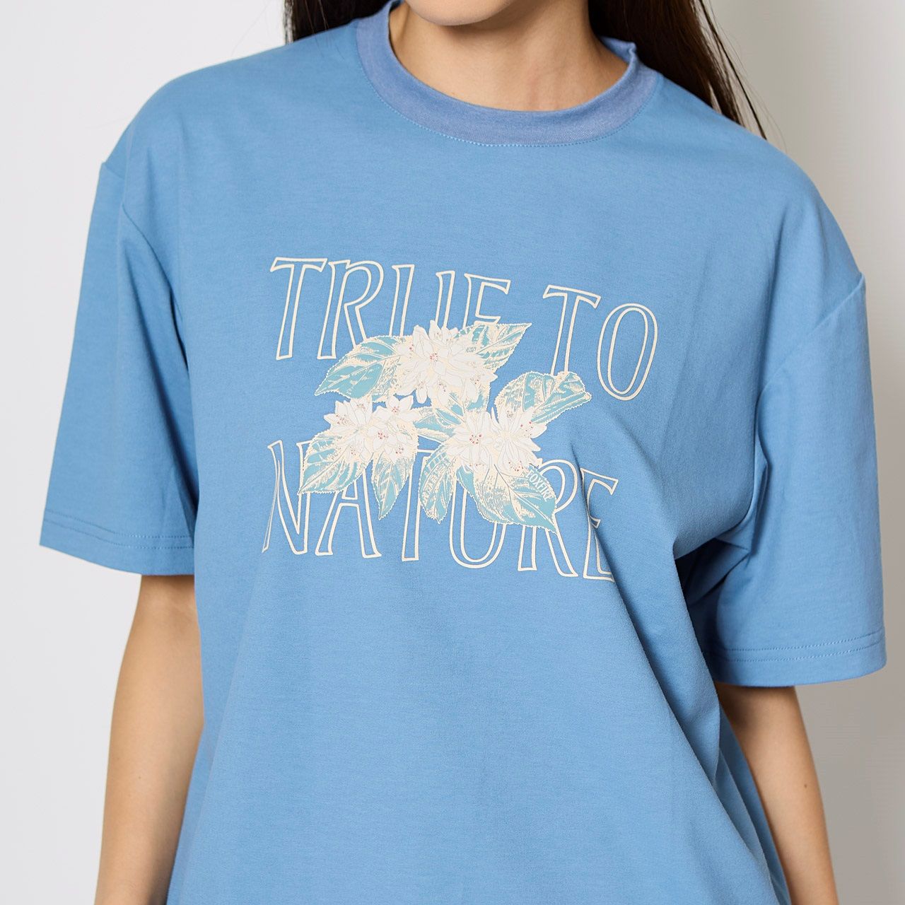 TSフラワーTTNティーS/S (Women’s)/パープル