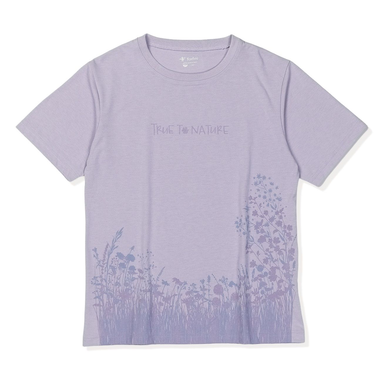 CシールドフィールドフラワーティーS/S (Women's)/ペールアイリス