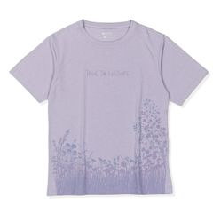 CシールドフィールドフラワーティーS/S (Women's)/ペールアイリス