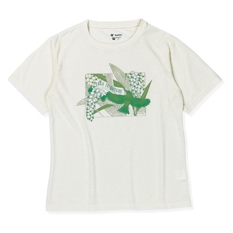 CシールドトロピカルティーS/S (Women’s)/オフホワイト