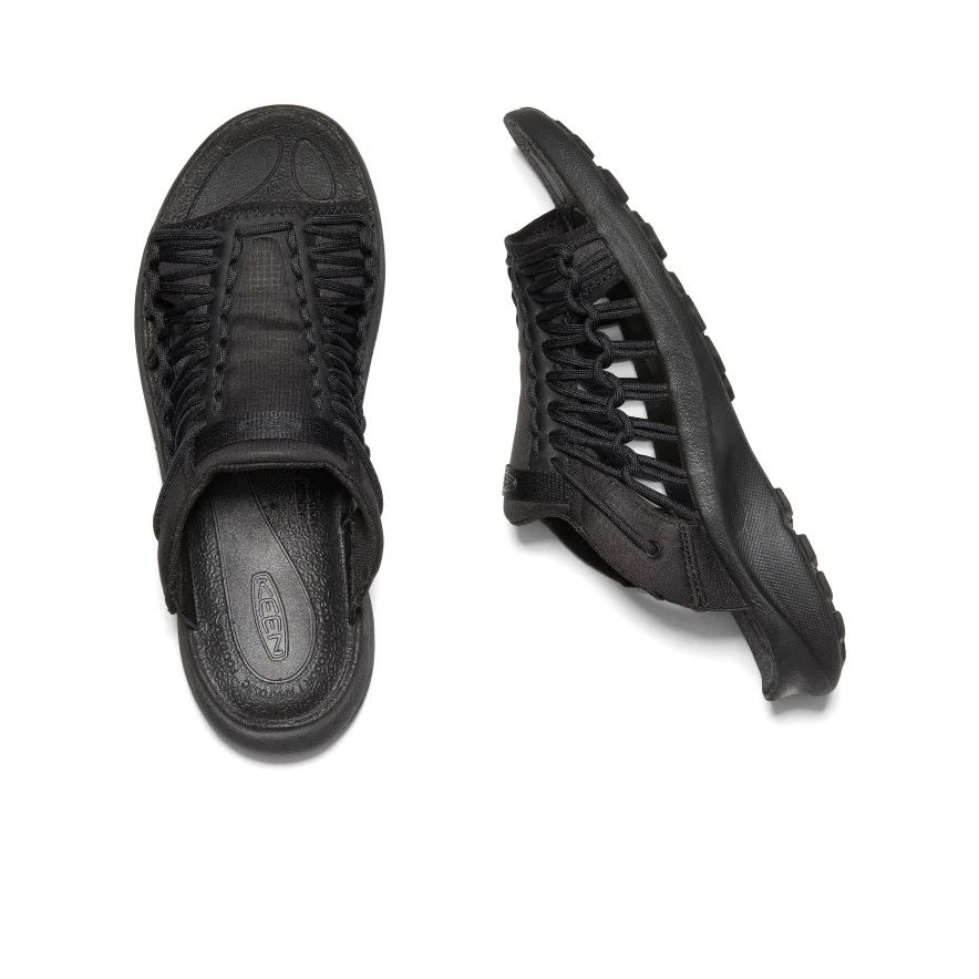 UNEEK SNK SLIDE (WOMEN)・Black/Black