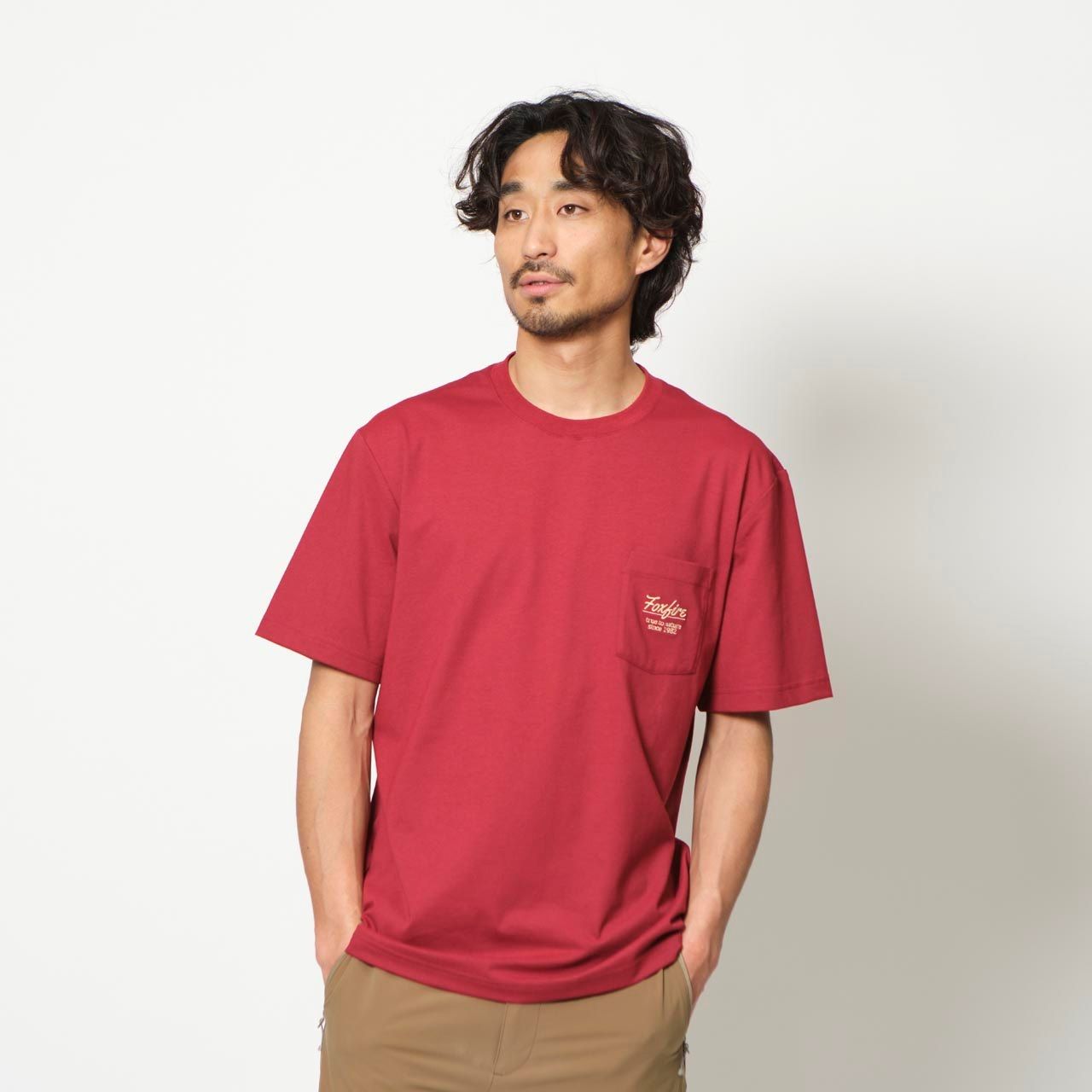 TSプレーナーエンブレムティー S/S (Men's)/インクブルー