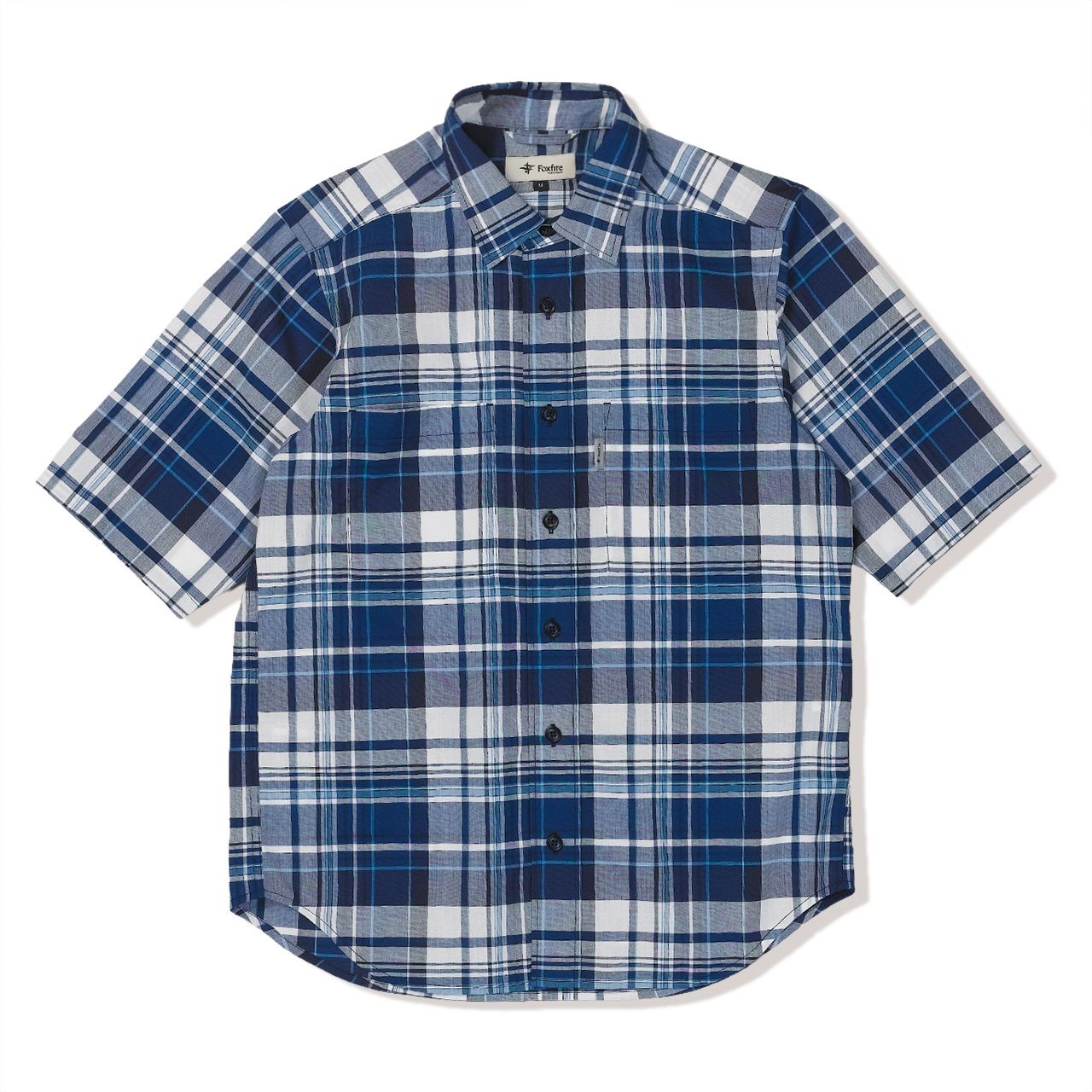 CシールドフレッシュチェックシャツS/S (Men's)/ネイビー