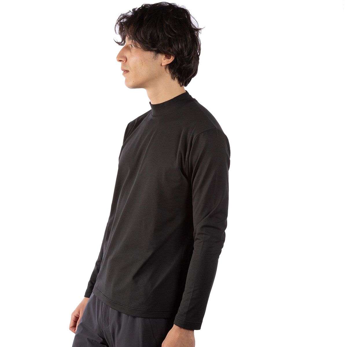 TS EXストレッチウォームモック (Men's)/ブラック