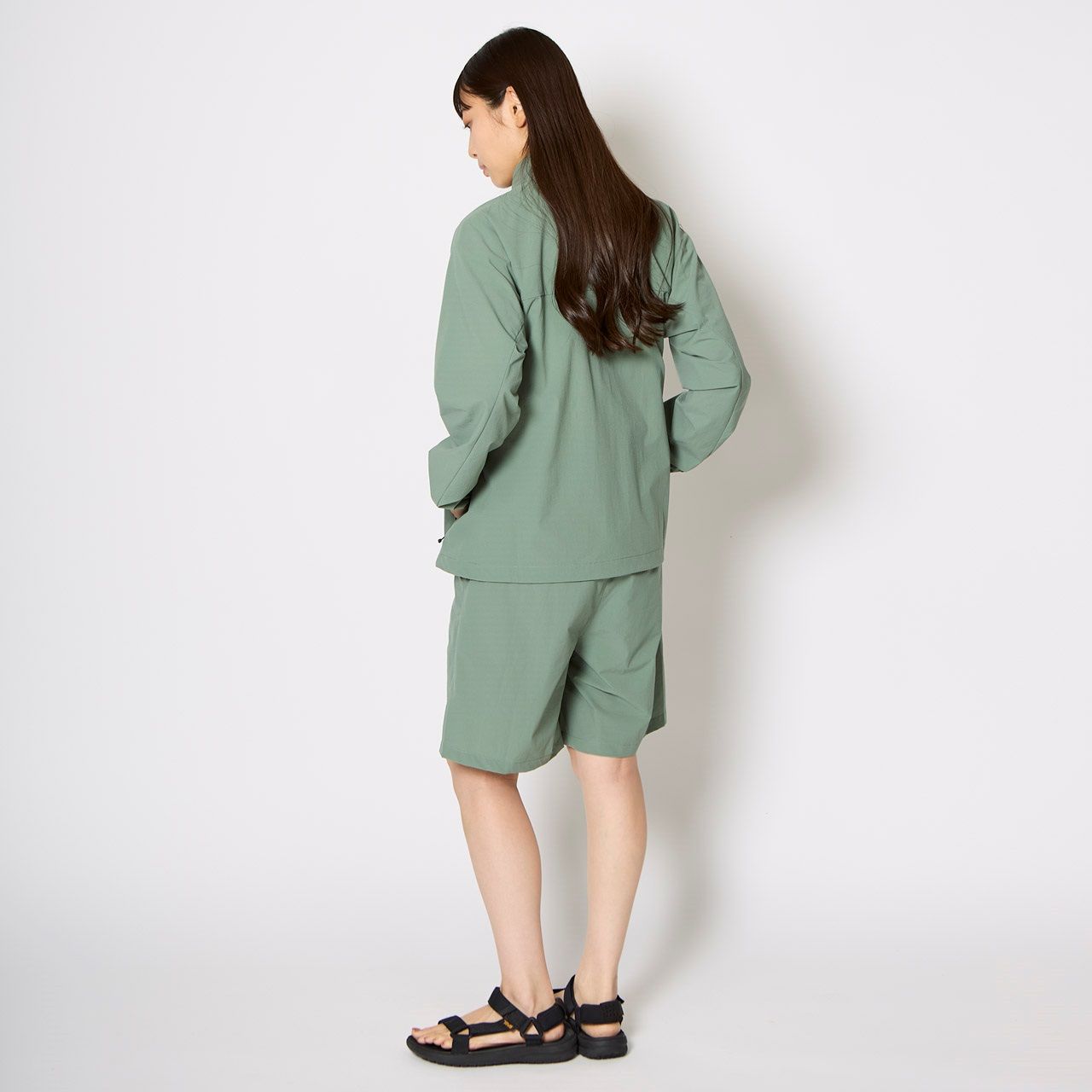 スタッシュライトジャケット (Unisex)/ブラック