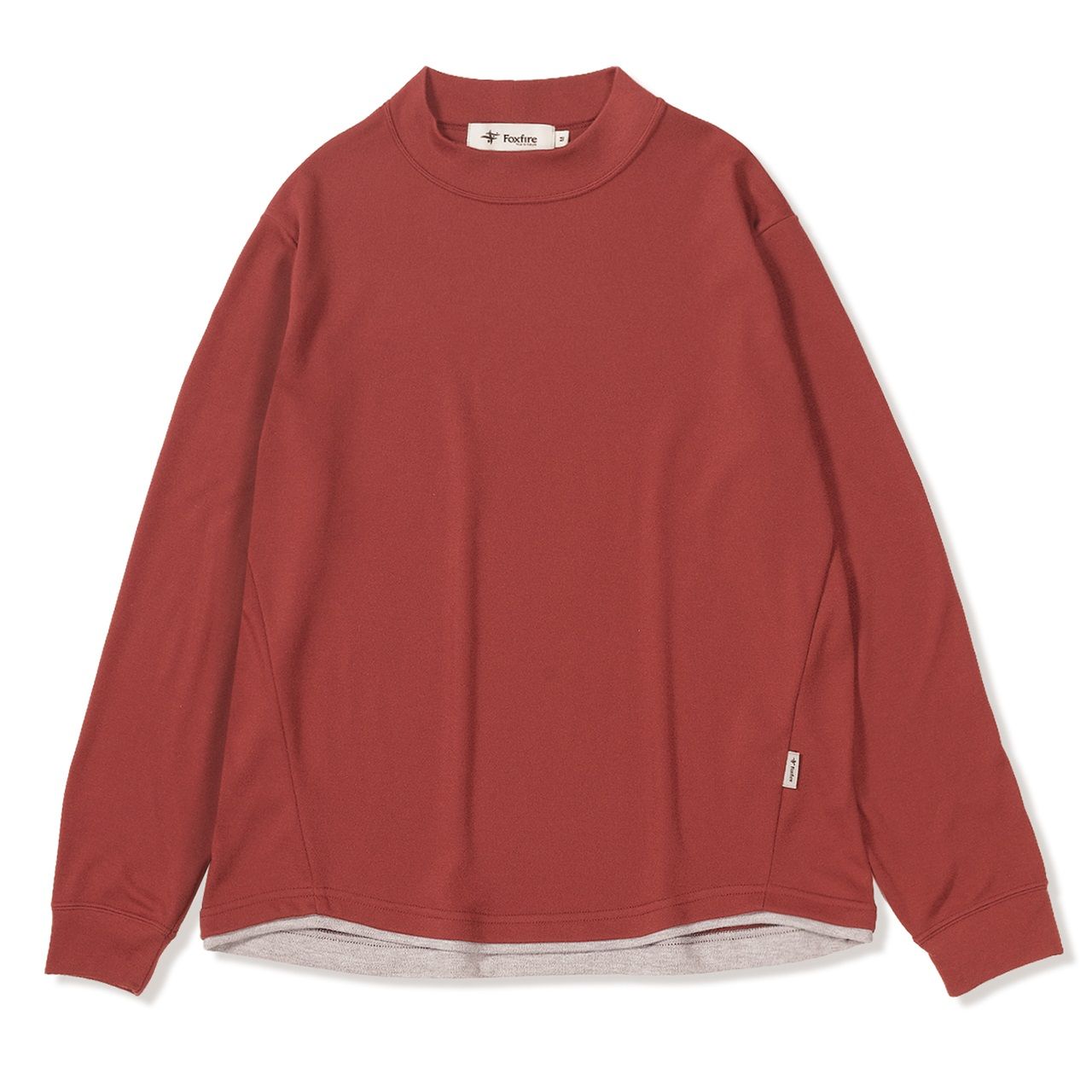 TSサーマルスムースレイヤードモック (Women's)/マルーン