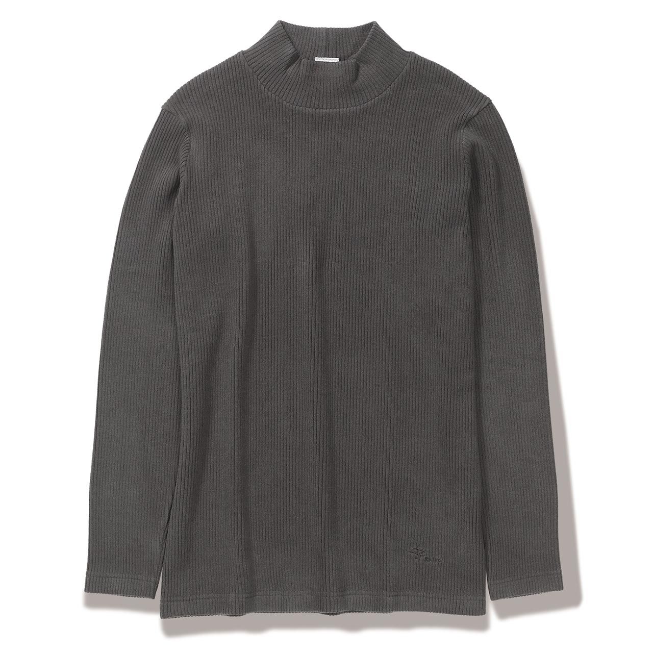 コーデュロイハイネック(Men's)/カーボンブラック