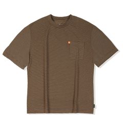 TSアロードライボーダーティーS/S (Men's)/ブラウン