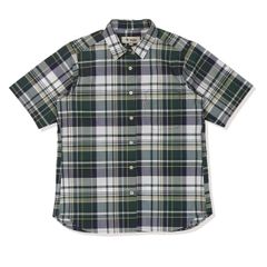 CシールドフレッシュチェックシャツS/S (Women’s)/グリーン