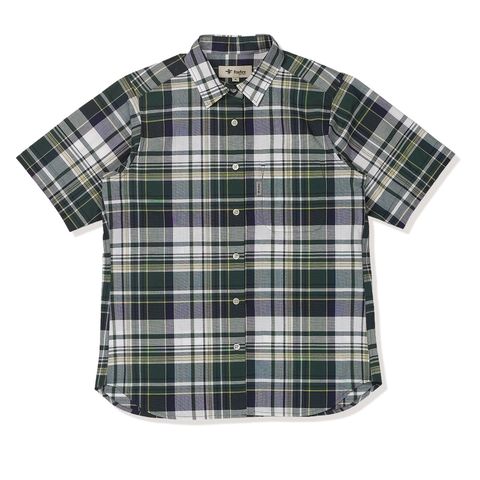 CシールドフレッシュチェックシャツS/S (Women’s)/グリーン
