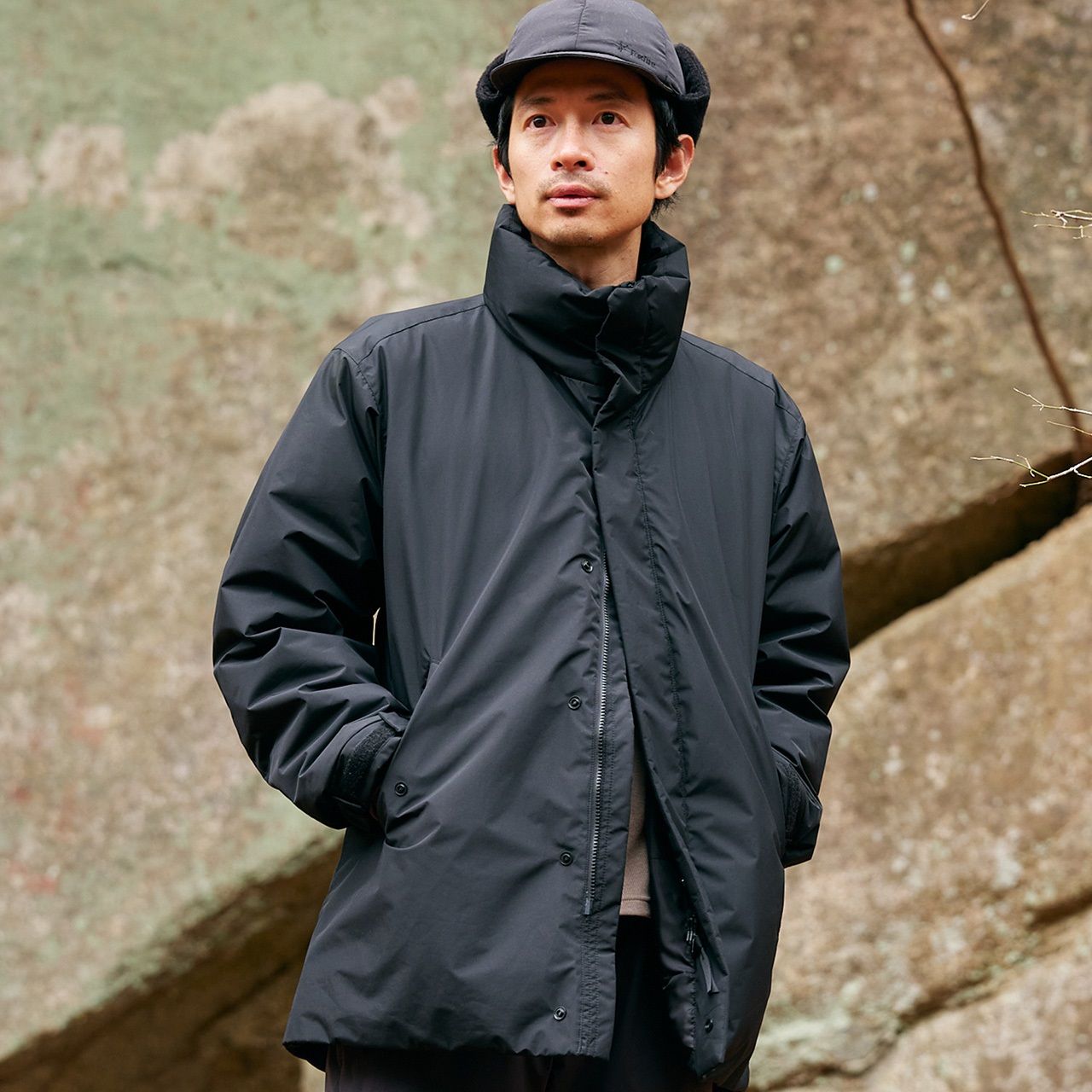 WSミドルコート/オリーブ