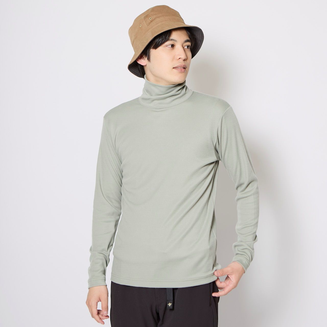 TSサーマルスムースハイネック (Men's)/グレー