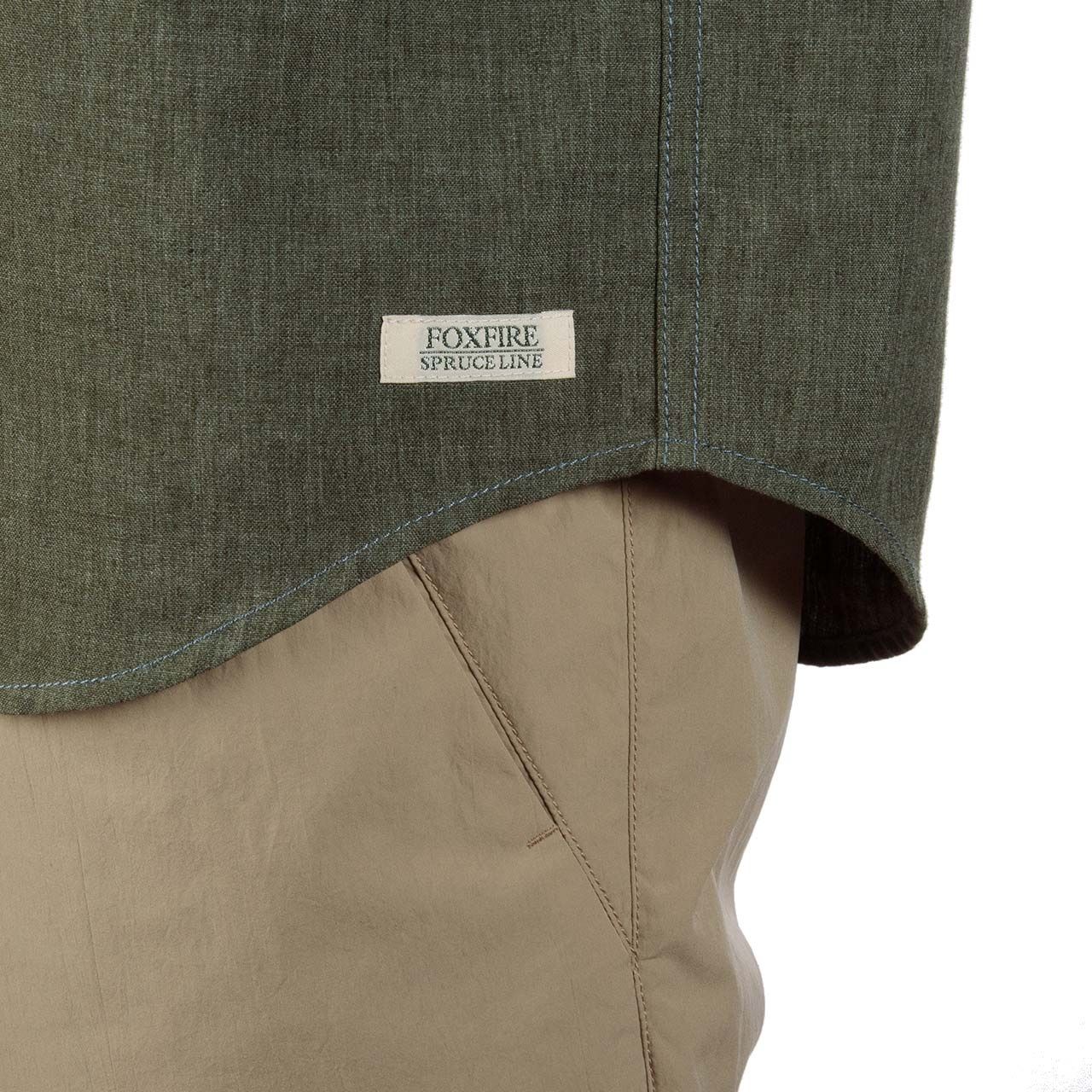クールマックスシャンブレーシャツS/S (Men's)/インディゴ