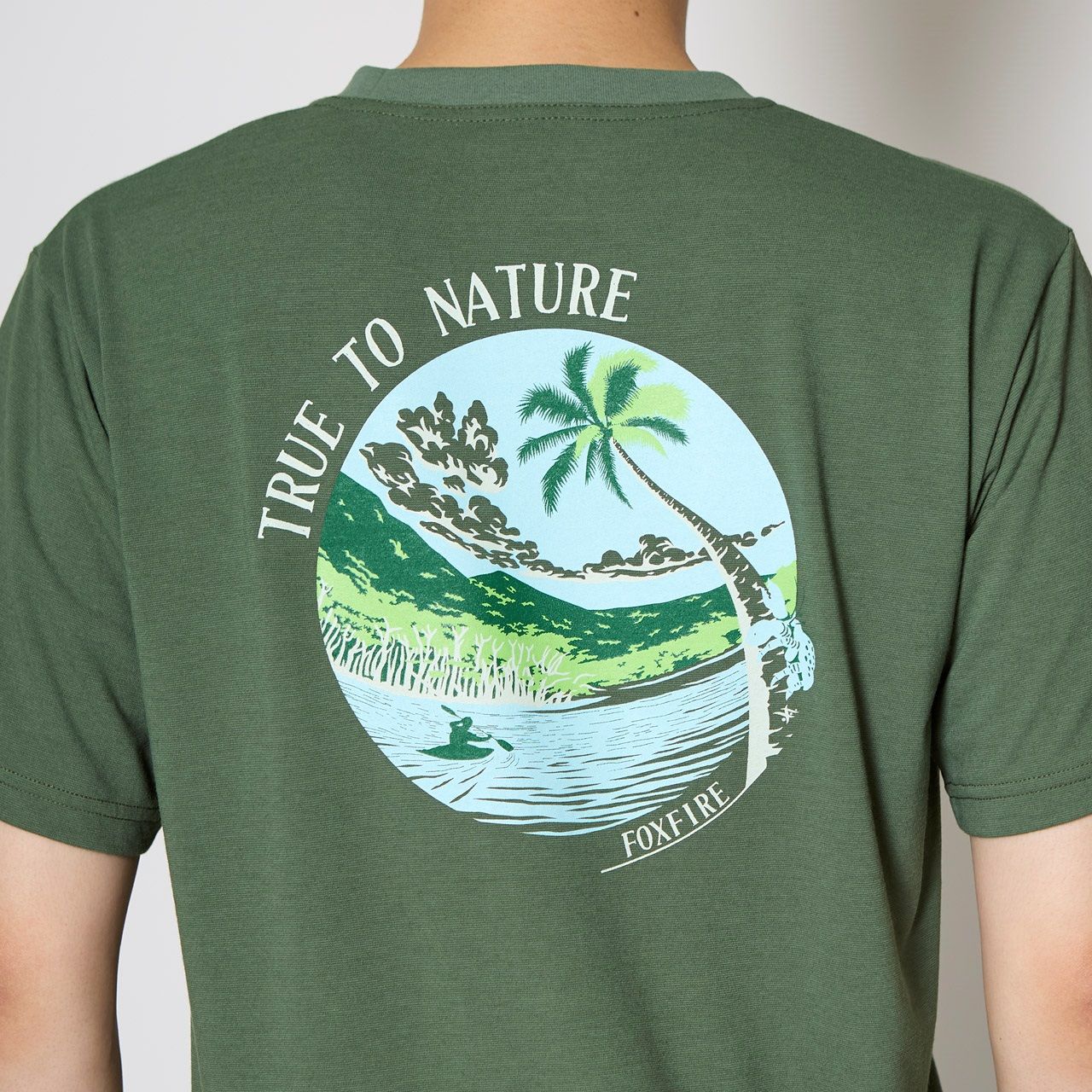 CシールドマングローブティーS/S (Men's)/グレー