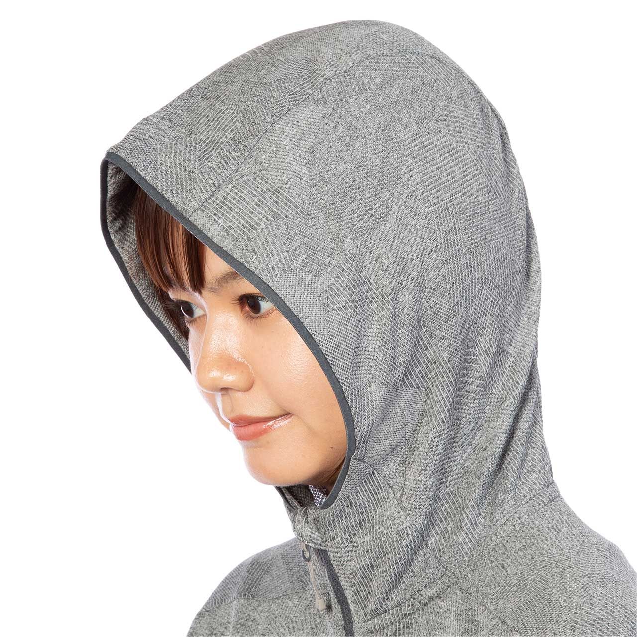 SCウィンドパスフーディ(Women's)/ライトグレー