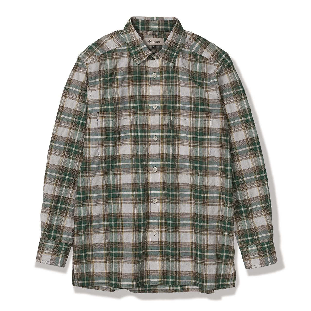 Cシールドサーフェスチェックシャツ(Men's)/アッシュグリーン
