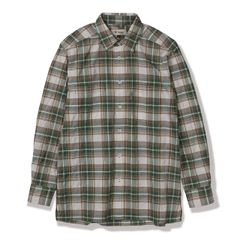 Cシールドサーフェスチェックシャツ(Men's)/アッシュグリーン  Foxfire
