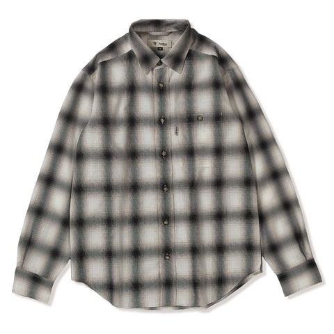 フェードチェックシャツ (Men's)/アイボリー