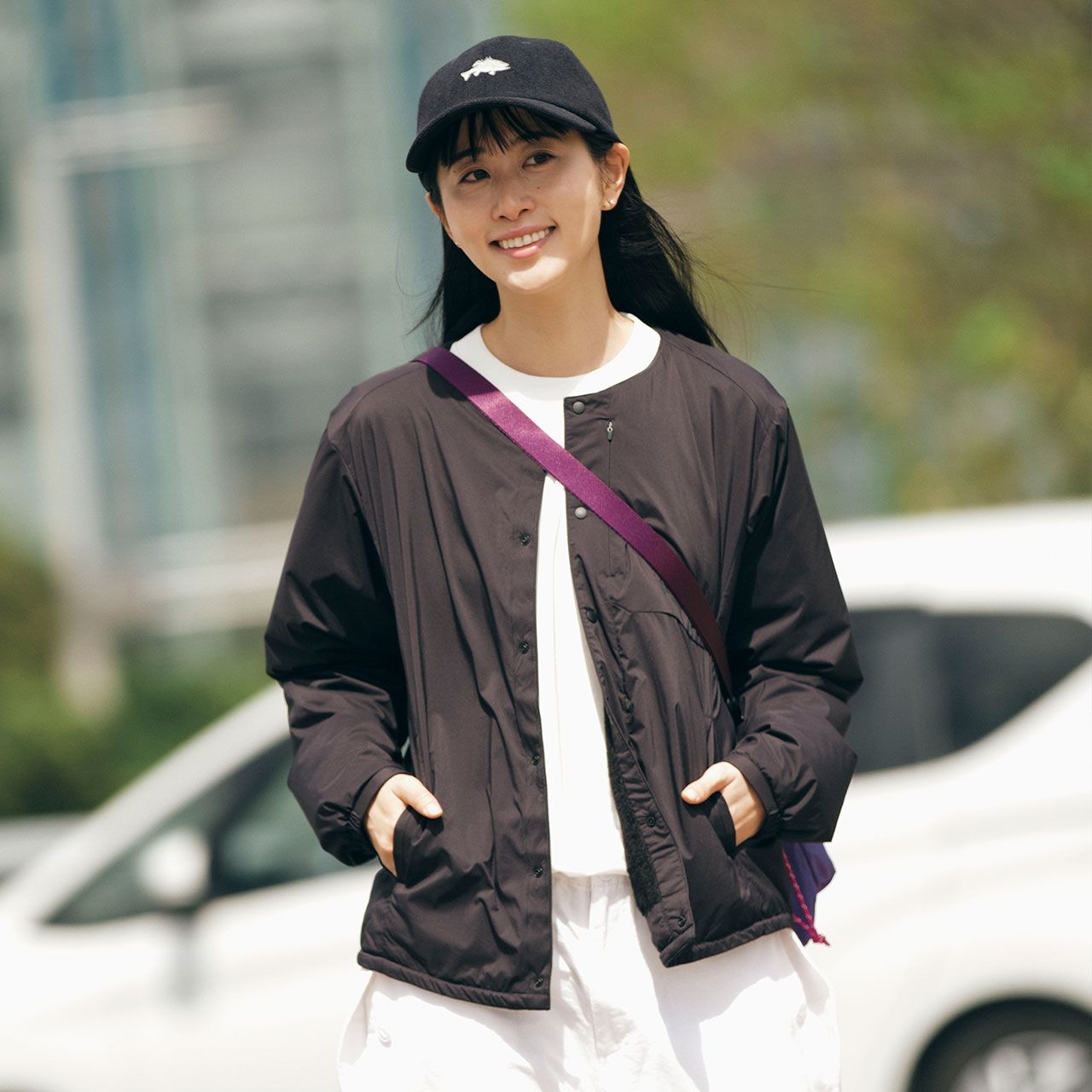 オクタライニングカーディ (Unisex)/グラナイトサンド