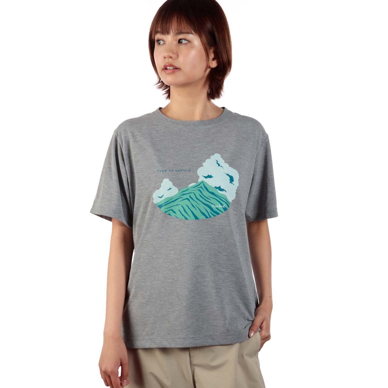 CシールドマウンテンティーS/S (Women's)/ターメリック