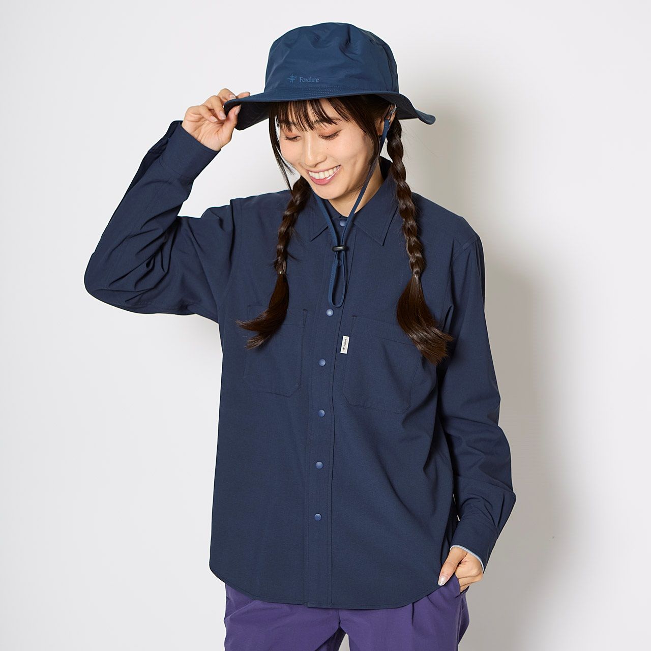 SCウェーブレットシャツ/グラナイトサンド