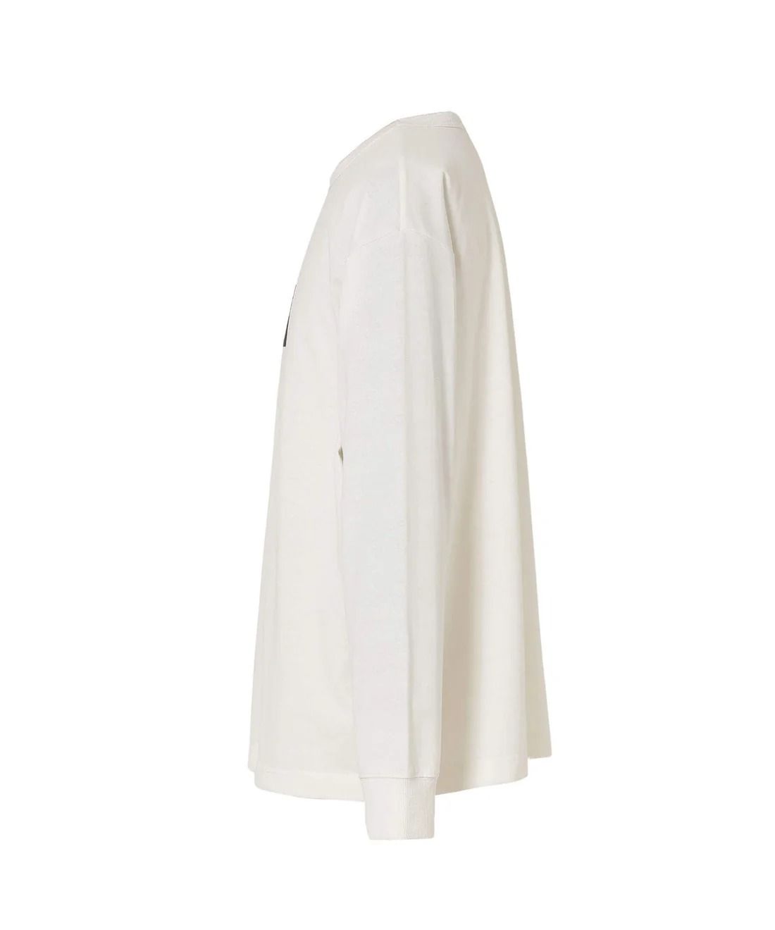 エコハイブリッド ボックスロゴ ロングスリーブTシャツ/ホワイト