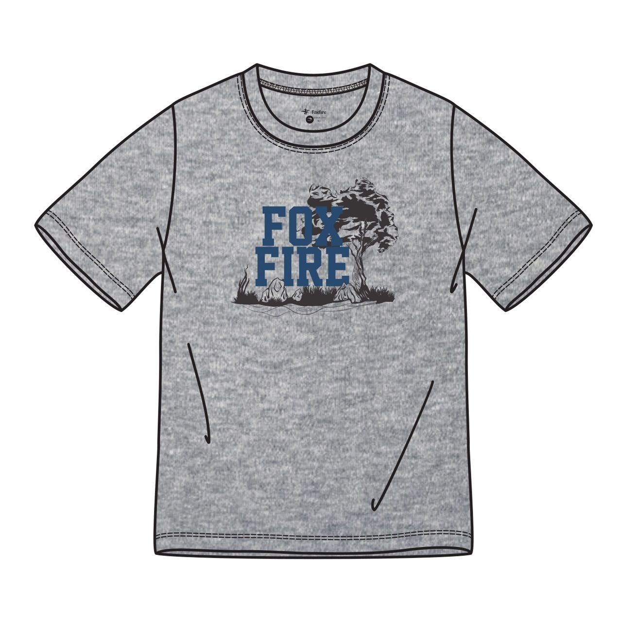 TSリバーサイドティーS/S (Men's)/グレー