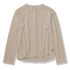 SCメランジスナップカーディ (Women's)/アイボリー