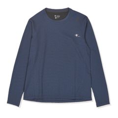 マイクログリッドウールクルー (Women’s)/インクブルー