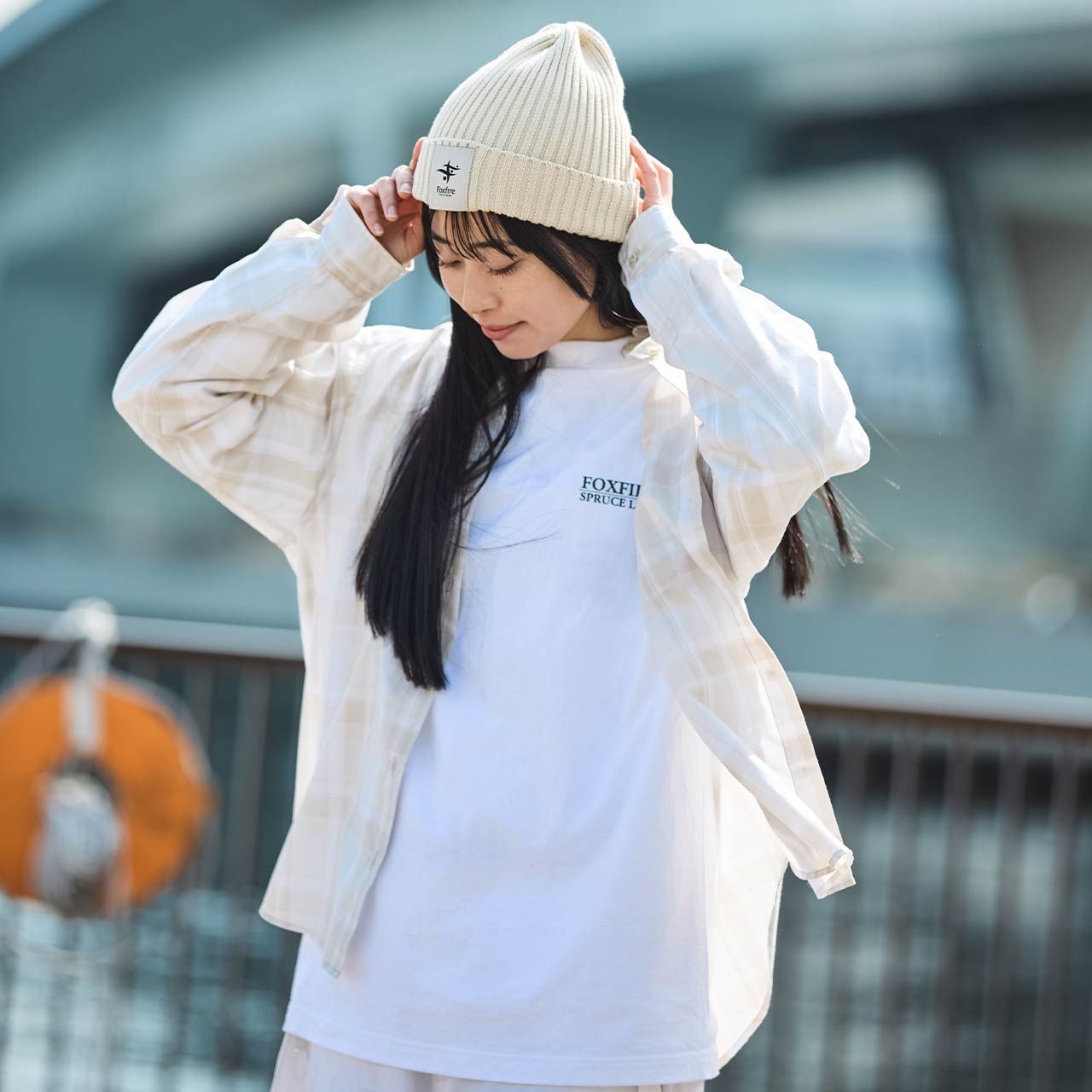 ブリージーシャツS/S (Women’s)/オフホワイト