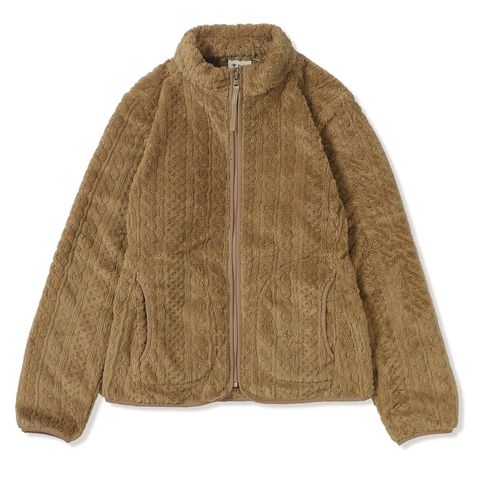シャギーフリースフルジップ (Women's)/モカ