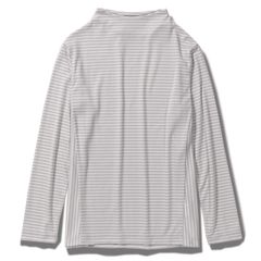 TSスムースボーダーボトルネック(Women's)/ラベンダー