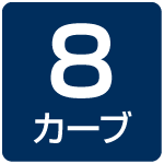 8カーブ

レンズのカーブの大きさを数字で表しています。4、6、8と数字が大きくなるほど、カーブが大きくなります。顔を覆う様なフレームには8カーブレンズが多く使われます。
サイトマスターでは、それぞれのモデルの目的に応じて使い分け、また目に対するレンズを設置する角度を検証することでハイカーブレンズであっても目への負担を軽減する工夫を行っています。
