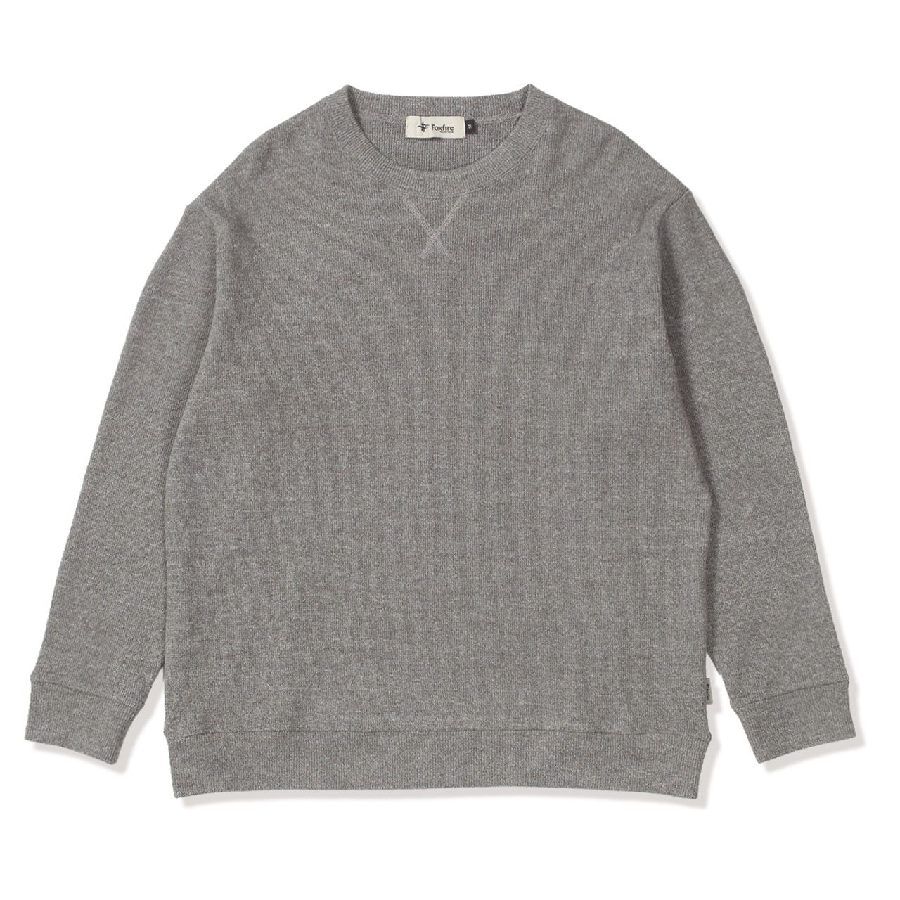 ミニワッフルヘザークルー (Men's)/グレー